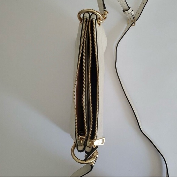 Coach Cream Leather Crossbody Bag - Picture 6 of 10